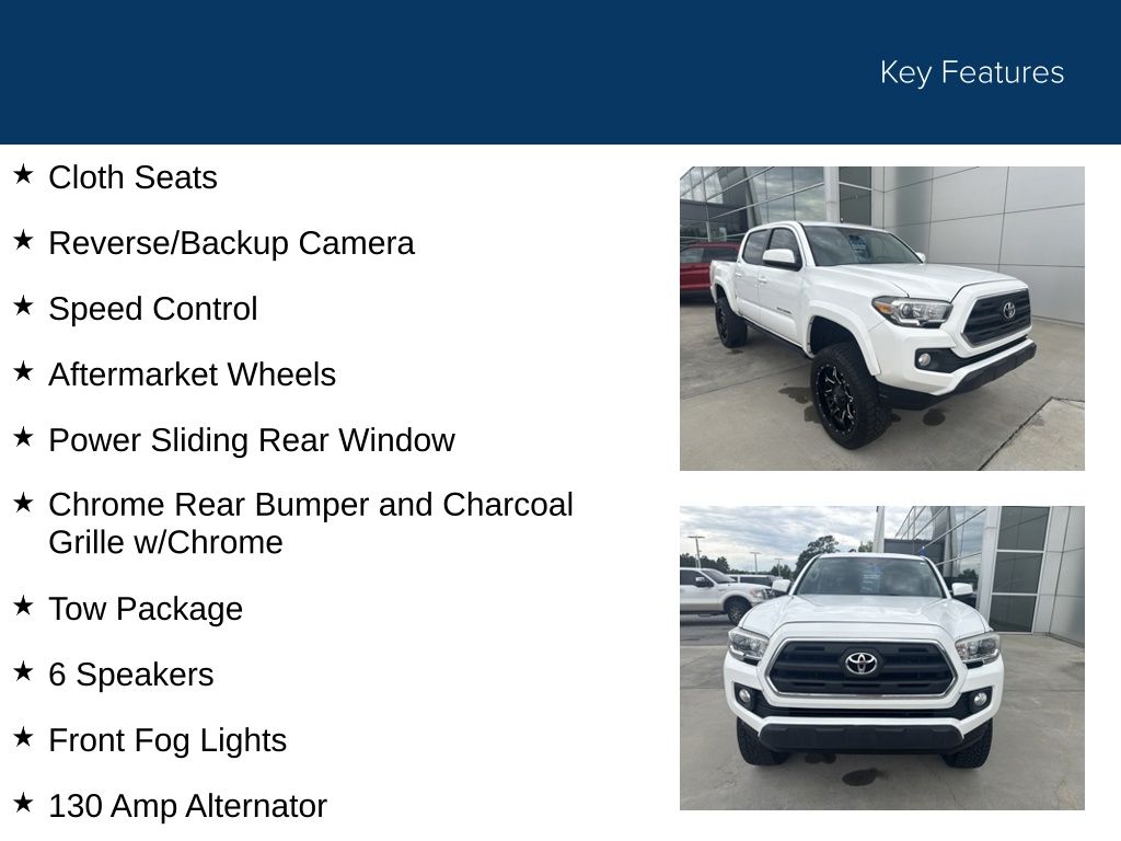 2017 Toyota Tacoma SR5 V6
