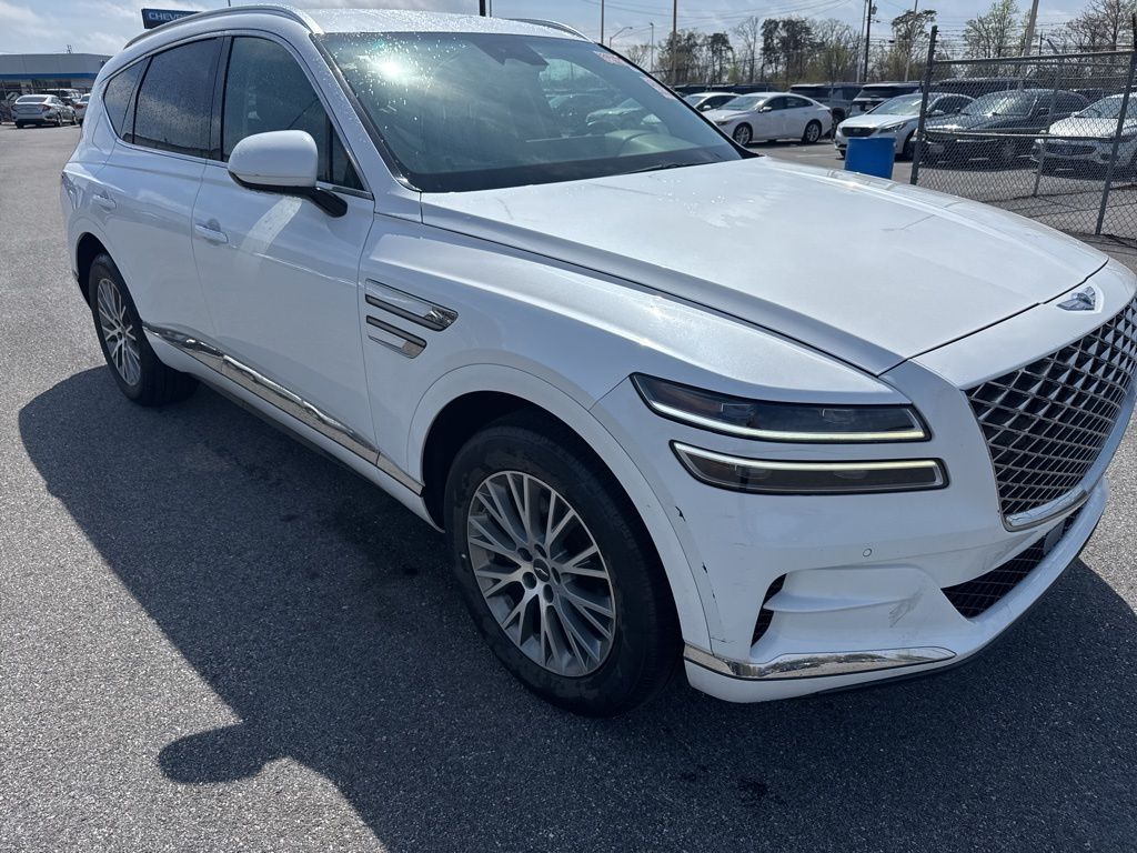 White 2024 Genesis GV80 2.5T AWD SUV / Crossover All-Wheel Drive 8-Speed Automatic