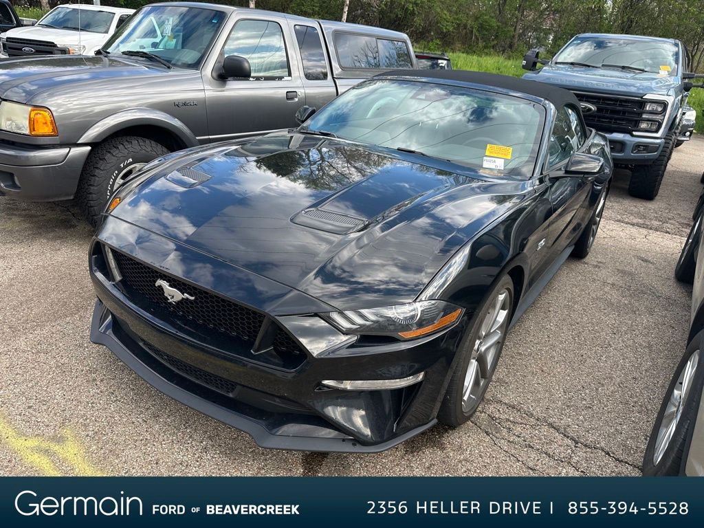 Shadow Black 2023 Ford Mustang GT Premium Convertible RWD Convertible Rear-Wheel Drive Automatic