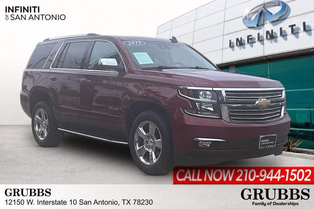 Red 2019 Chevrolet Tahoe SUV / Crossover 4X2 6-Speed Automatic Overdrive