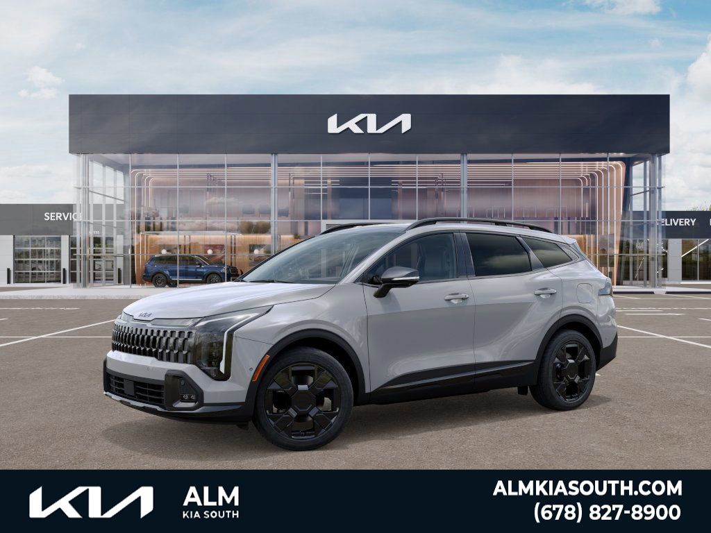 New 2026 Wolf Gray Kia X-Line Prestige image 3