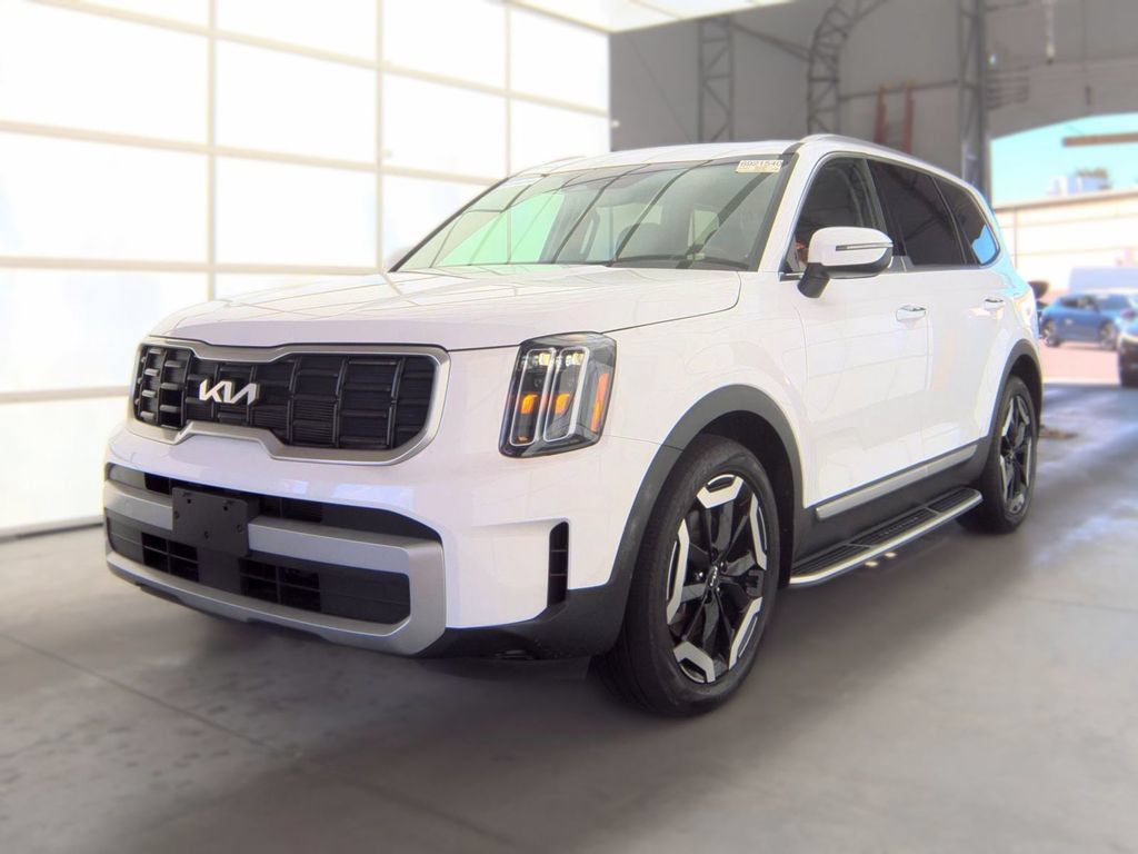 Glacial White Pearl 2024 Kia Telluride SUV / Crossover All-Wheel Drive 8-Speed Automatic