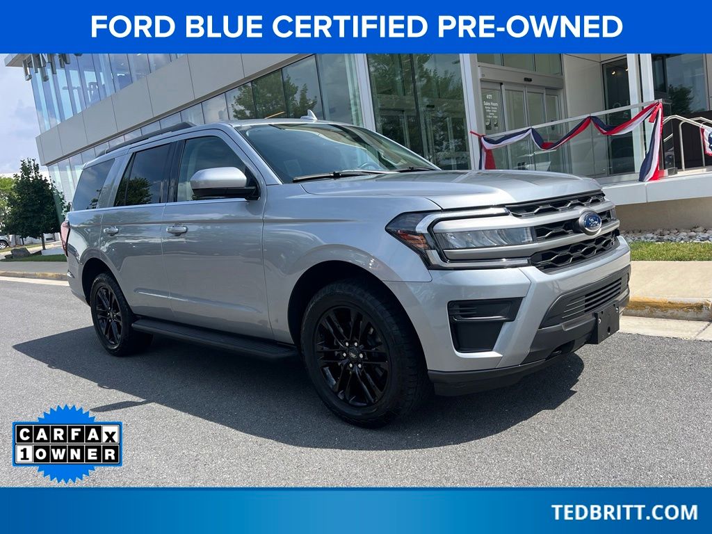 Silver Metallic 2024 Ford Expedition SUV / Crossover Four-Wheel Drive Automatic