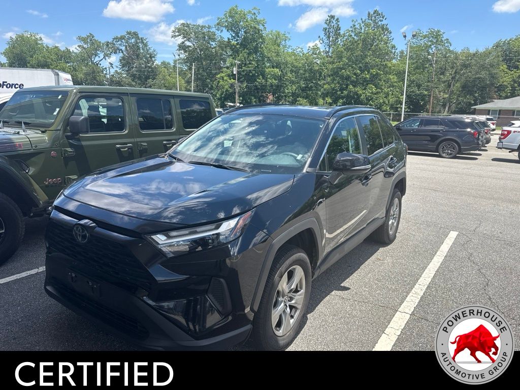 Midnight Black Metallic 2024 Toyota RAV4 SUV / Crossover Front-Wheel Drive 8-Speed Automatic