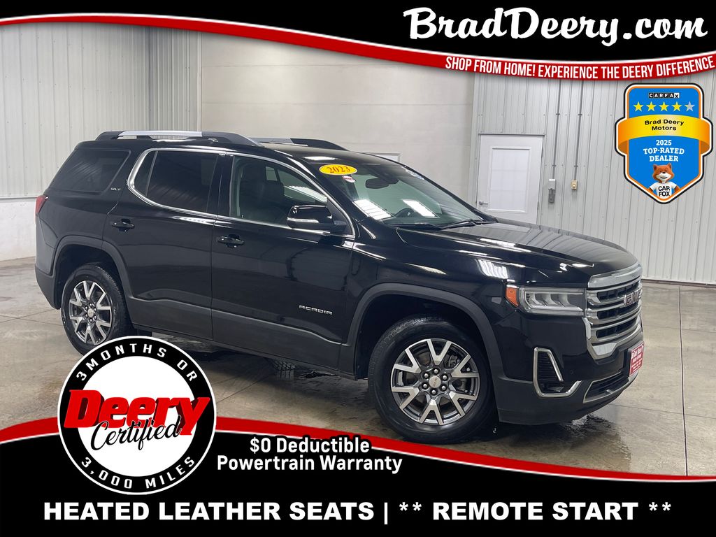Black (Ebony Twilight Metallic) 2023 GMC Acadia SUV / Crossover Front-Wheel Drive 9-Speed Automatic