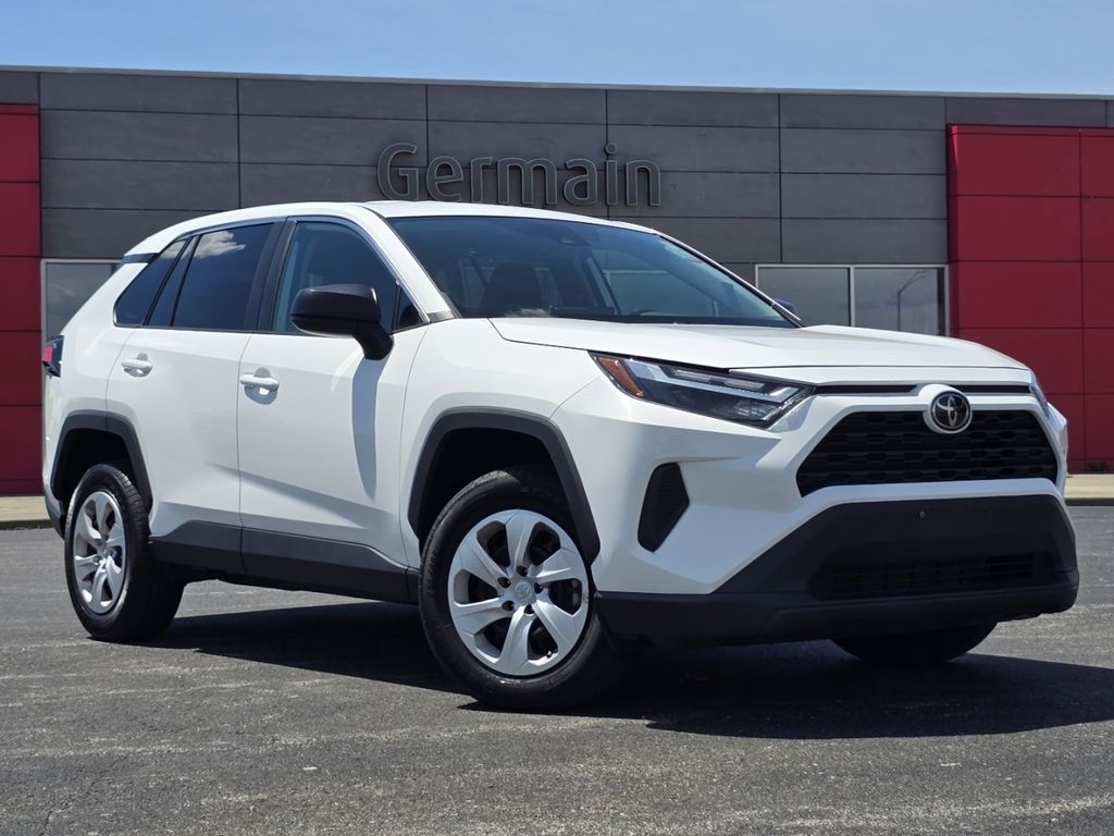 Used 2024 White Toyota LE image 2