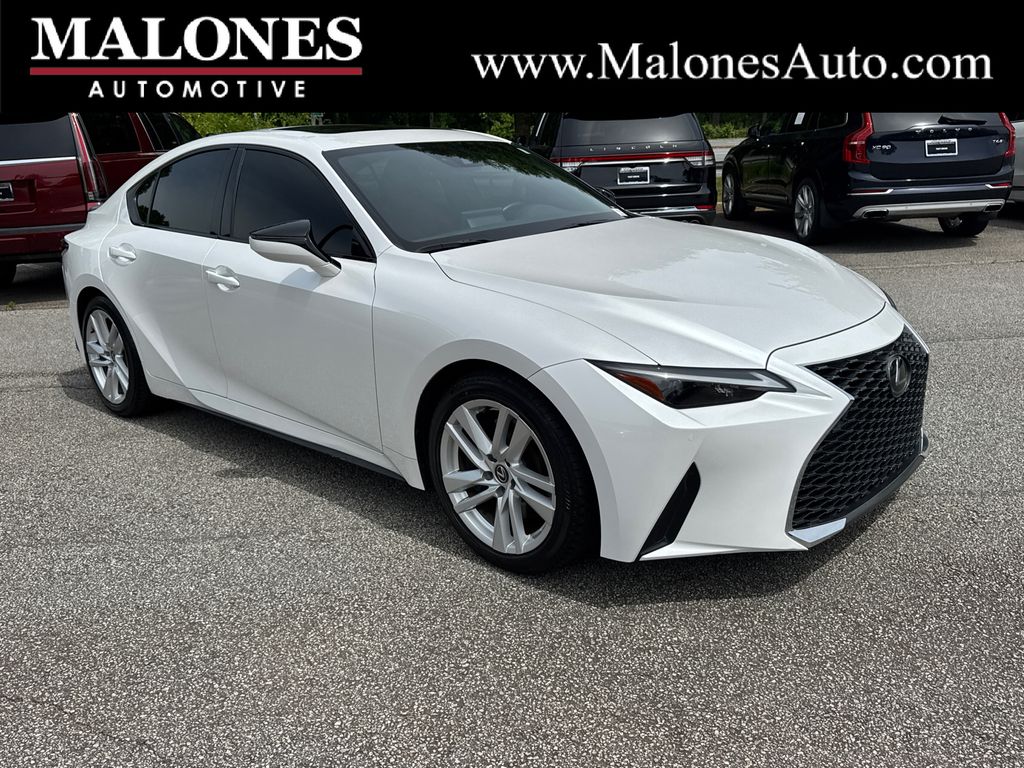 Eminent White Pearl 2023 Lexus IS 300 RWD Sedan Rear-Wheel Drive 8-Speed Automatic