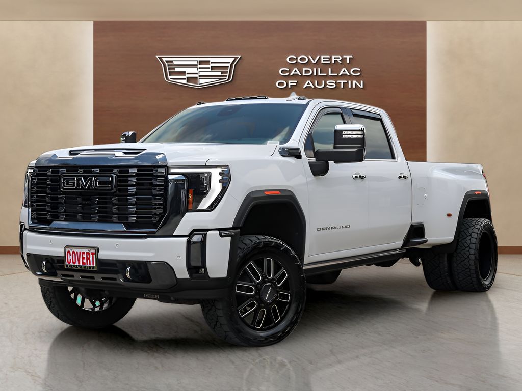 Summit White 2024 GMC Sierra 3500HD Pickup Truck Four-Wheel Drive Automatic