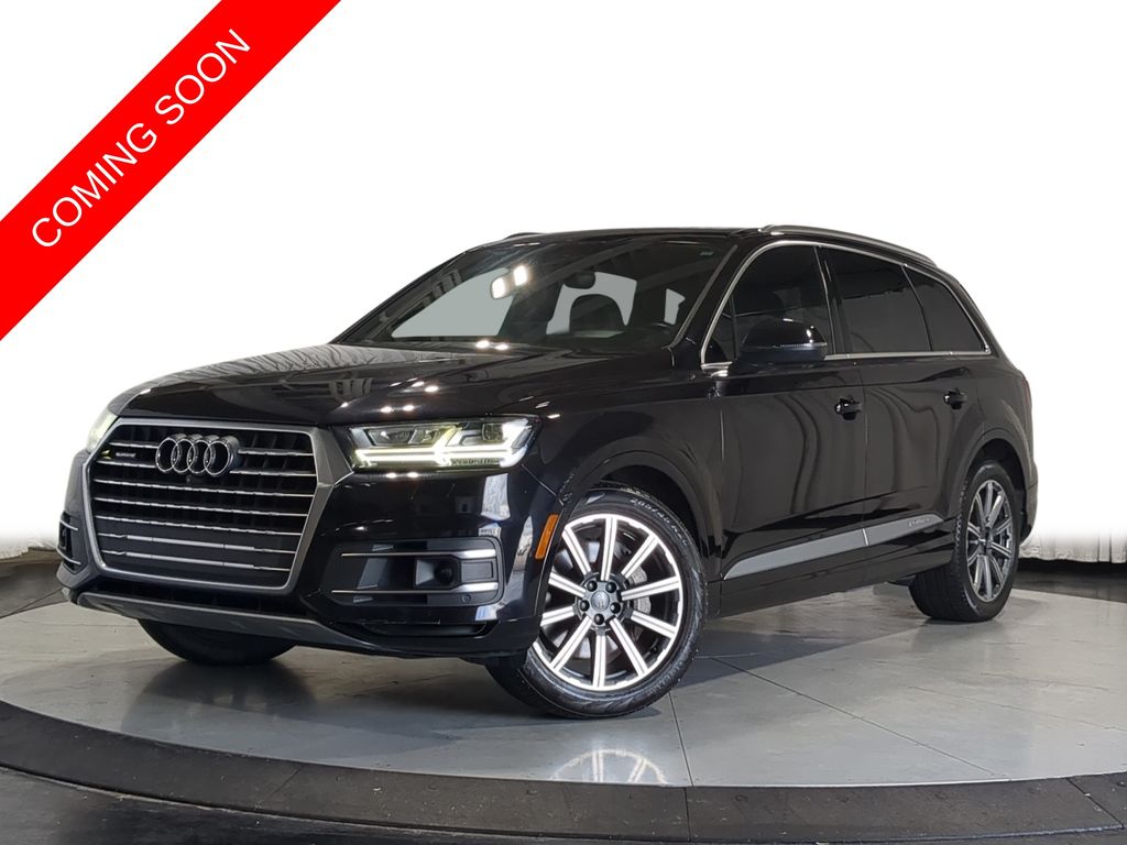 Night Black 2018 Audi Q7 SUV / Crossover All-Wheel Drive 8-Speed Automatic