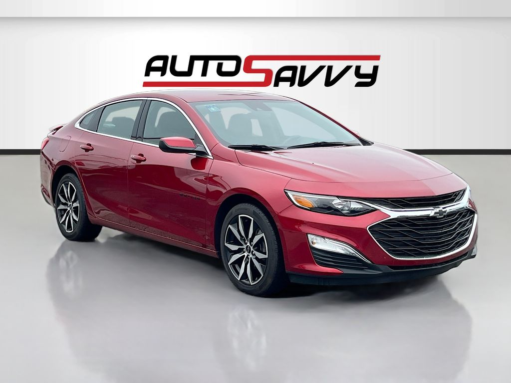 2024 Chevrolet Malibu RS Red at Shottenkirk Kia Fort Bend