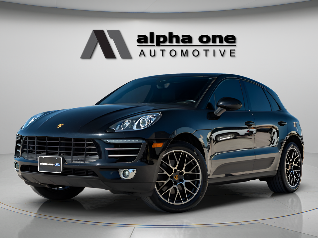 Black 2018 Porsche Macan SUV / Crossover All-Wheel Drive 7-Speed Automatic
