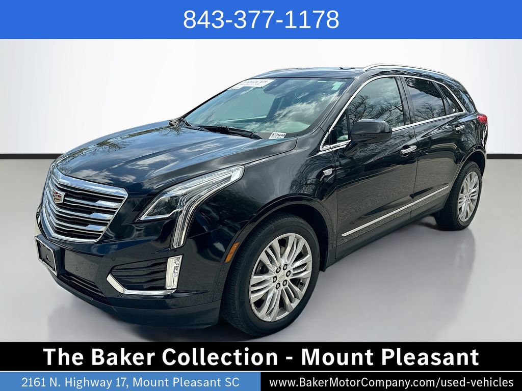 Stellar Black Metallic 2017 Cadillac XT5 Premium Luxury AWD SUV / Crossover Four-Wheel Drive 8-Speed Automatic