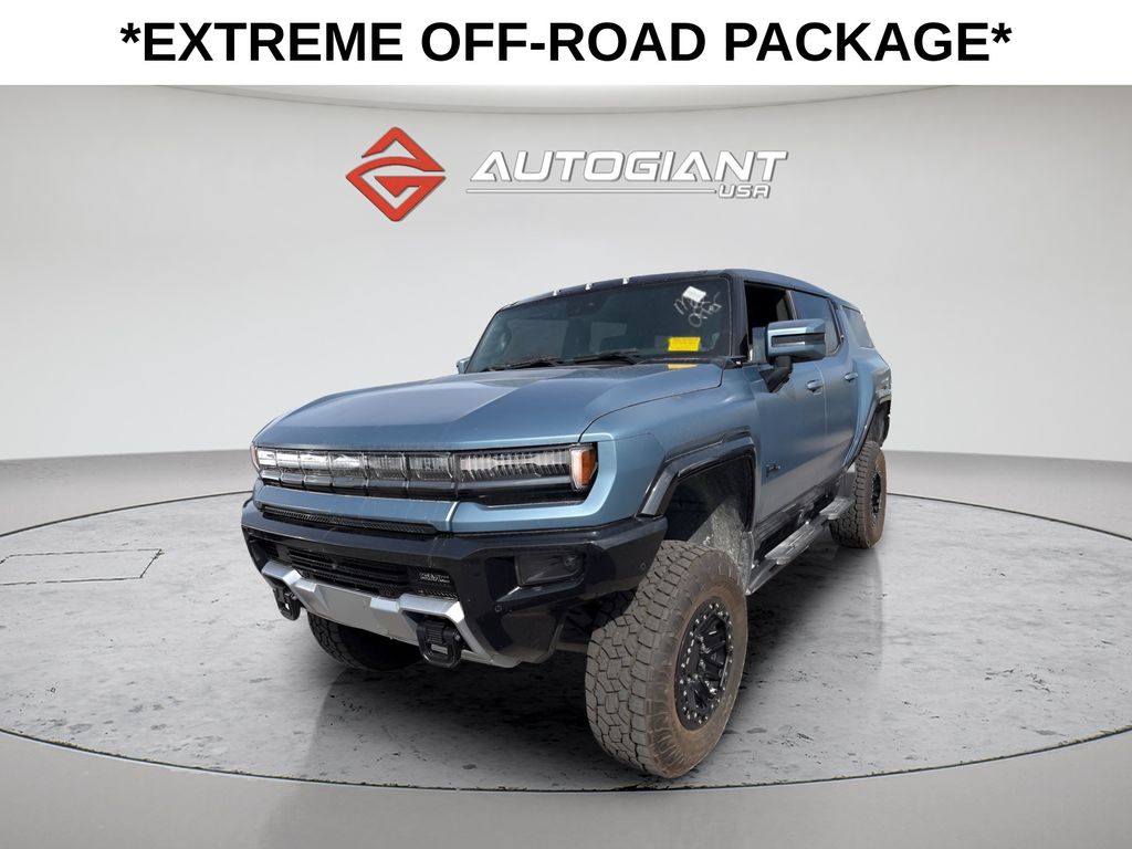 Neptune Blue Matte 2024 GMC Hummer EV SUV SUV / Crossover All-Wheel Drive 1-Speed Automatic