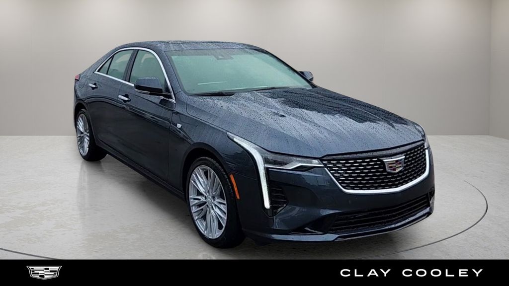 Deep Space Metallic 2025 Cadillac CT4 Premium Luxury RWD Sedan Rear-Wheel Drive 8-Speed Automatic