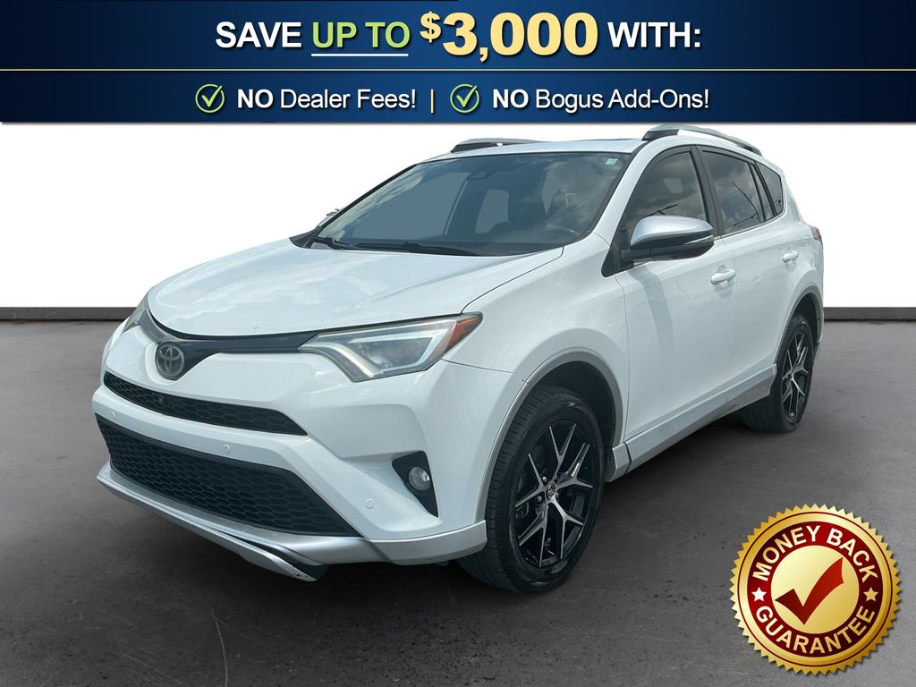 Super White 2016 Toyota RAV4 SUV / Crossover All-Wheel Drive 6-Speed Automatic