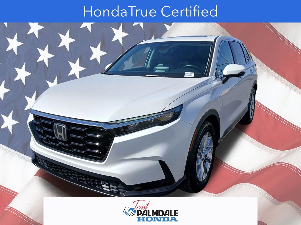 Platinum White Pearl 2025 Honda CR-V EX-L FWD SUV / Crossover Front-Wheel Drive Continuously Variable Transmission