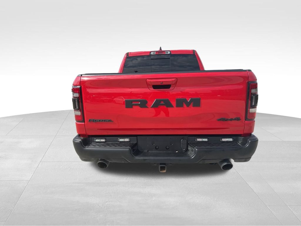 2021 Flame Red Clearcoat Ram 1500 Rebel 4X4 Truck