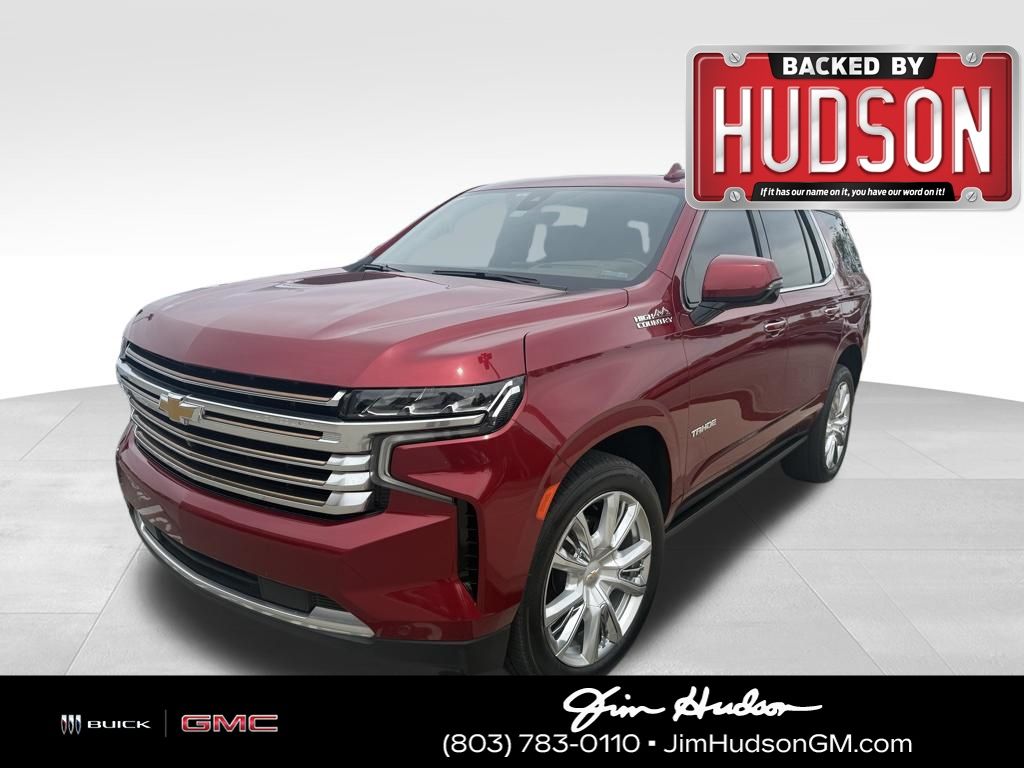 Cherry Red 2021 Chevrolet Tahoe High Country RWD SUV / Crossover 4X2