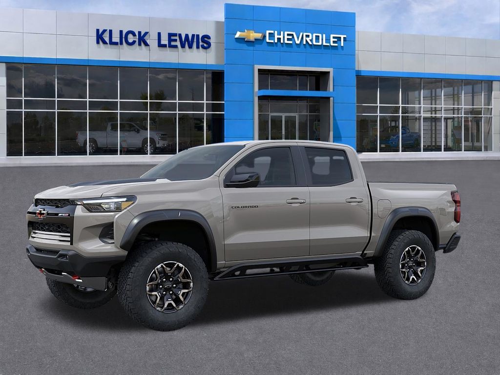 2026 Chevrolet Colorado ZR2 White at Klick Lewis Buick Chevrolet