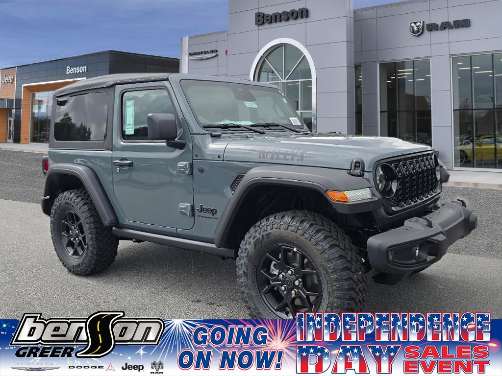 Anvil Clear Coat 2026 Jeep Wrangler SUV / Crossover Four-Wheel Drive 8-Speed Automatic