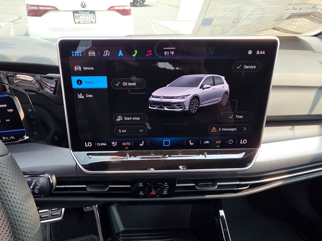 2026 Volkswagen Golf R 2.0T Gray at Subaru and VW of Moon Township