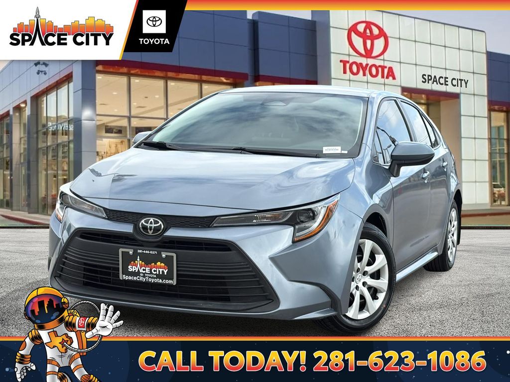 Celestite 2025 Toyota Corolla LE FWD Sedan Front-Wheel Drive Continuously Variable Transmission