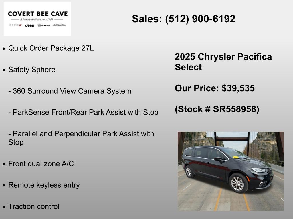 2025 Chrysler Pacifica Select - Photo 6