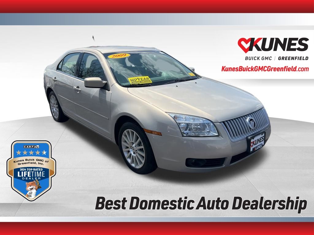 Brown (Beige) 2009 Mercury Milan I4 Premier Sedan Front-Wheel Drive 5-Speed Automatic