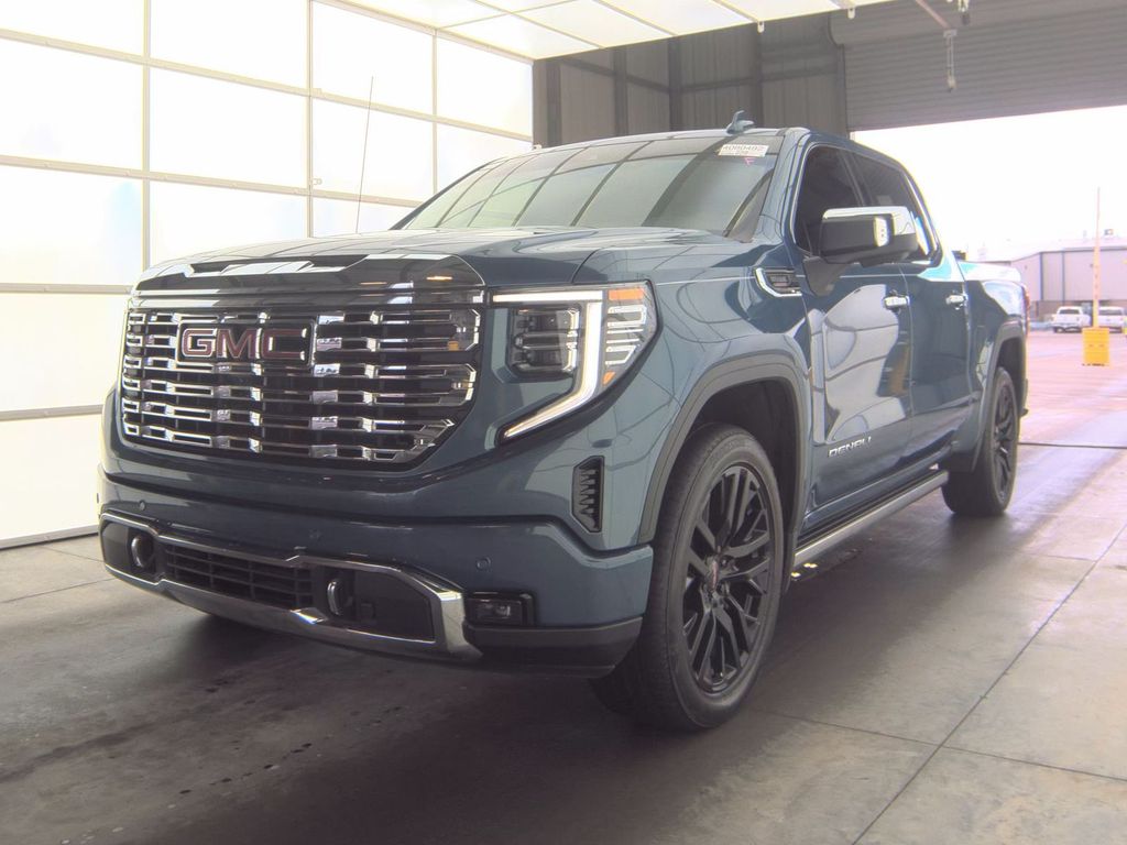 Downpour Metallic 2025 GMC Sierra 1500 Pickup Truck Four-Wheel Drive Automatic