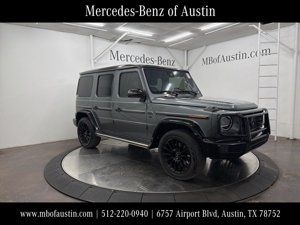 Gray 2021 Mercedes-Benz G-Class G 550 4MATIC SUV / Crossover All-Wheel Drive 9-Speed Automatic