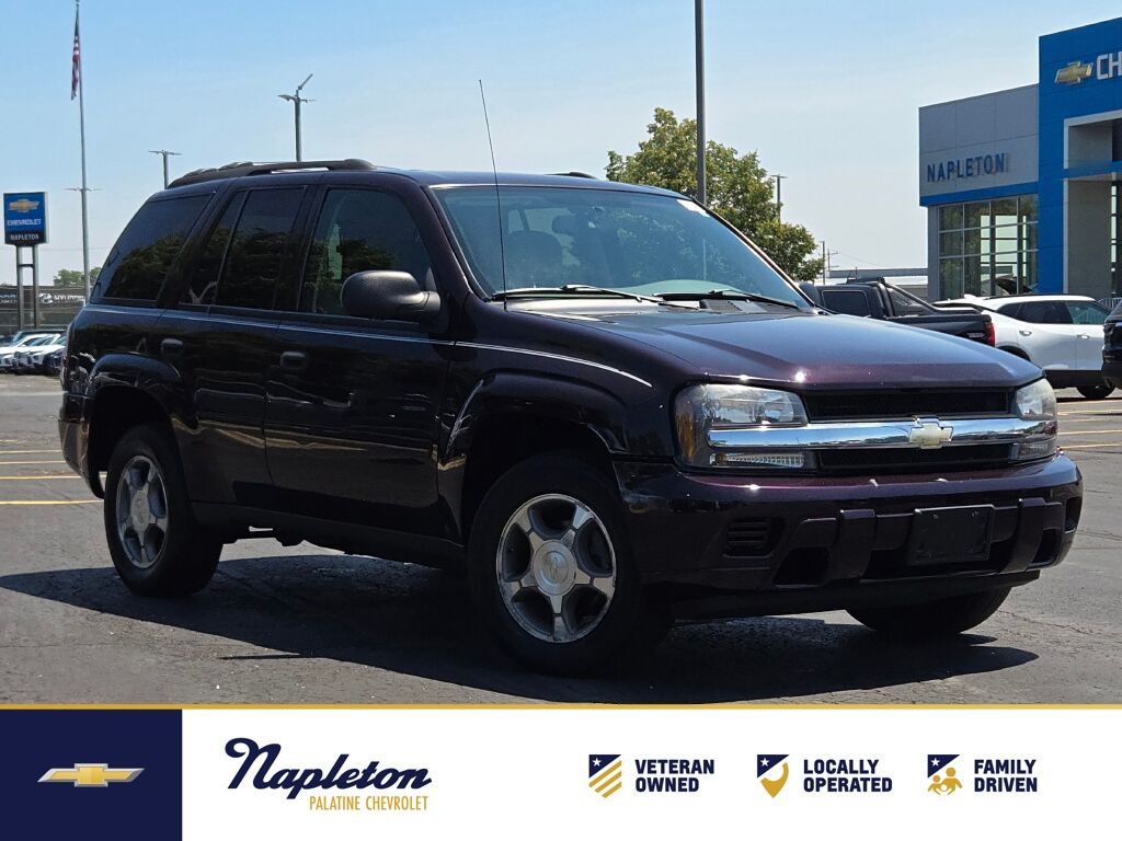 Dark Cherry Metallic 2008 Chevrolet Trailblazer SUV / Crossover 4-Speed Automatic Overdrive
