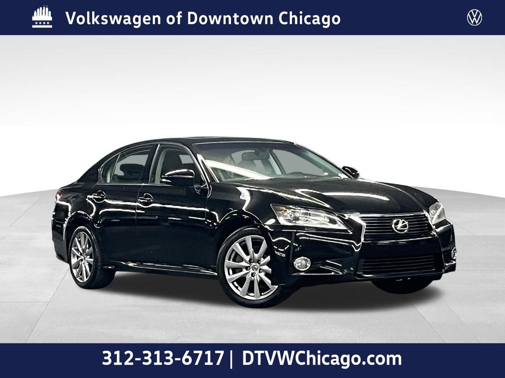 Black (Obsidian) 2013 Lexus GS Sedan All-Wheel Drive 6-Speed Automatic