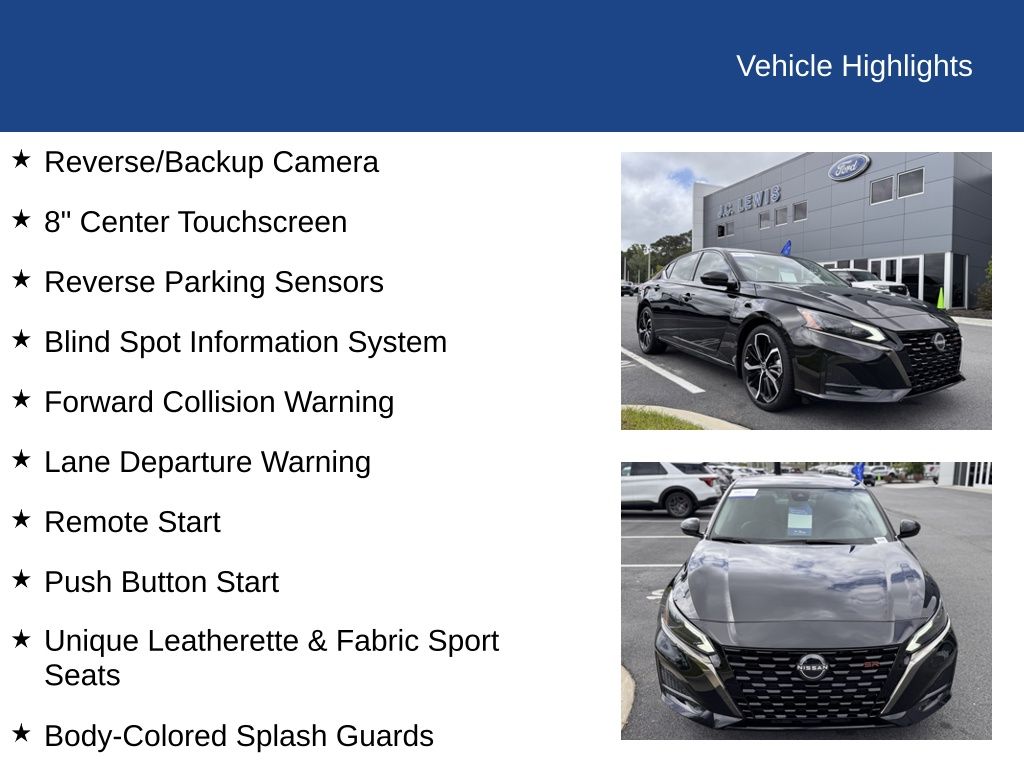 2023 Nissan Altima 2.5 SR