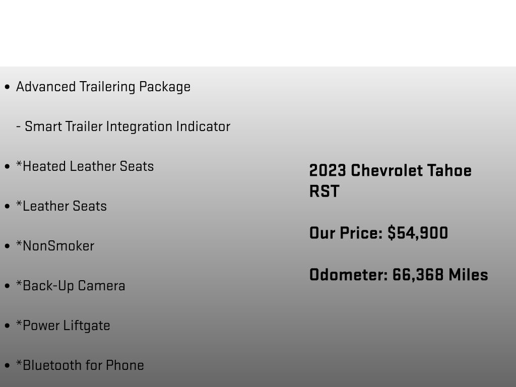 2023 Chevrolet Tahoe RST - 11