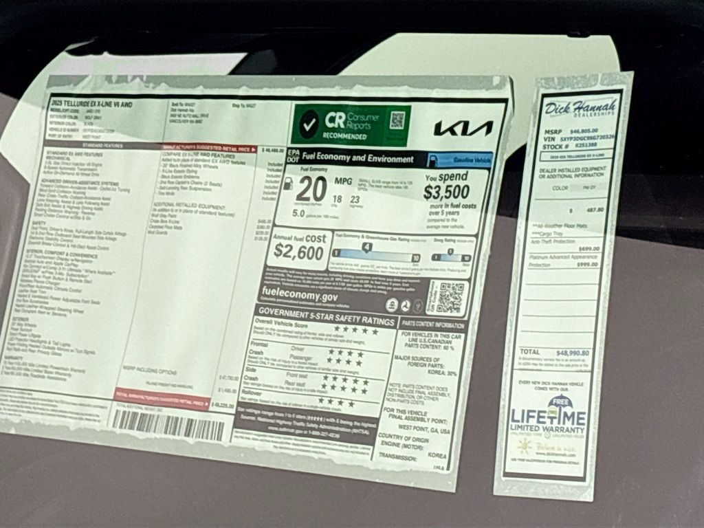 2025 Kia Telluride EX X-Line