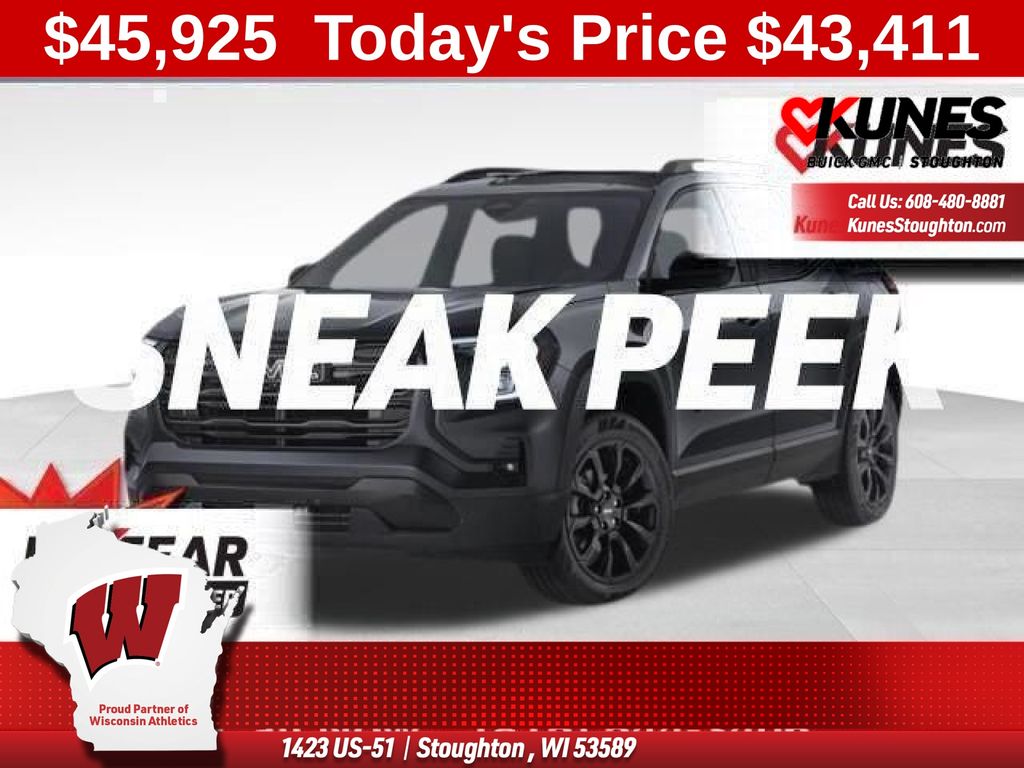 Summit White 2026 GMC Terrain SUV / Crossover Four-Wheel Drive 8-Speed Automatic Overdrive