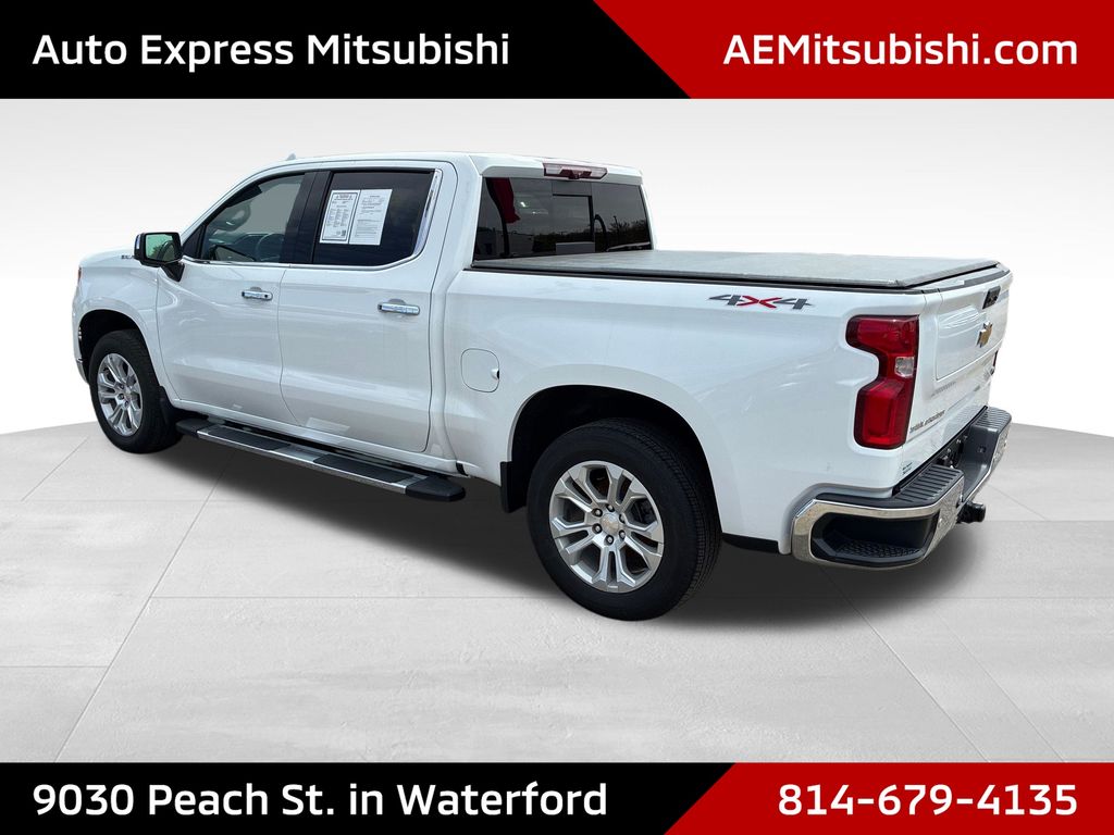 2022 Chevrolet Silverado 1500 LTZ White at Phil Fitts Ford