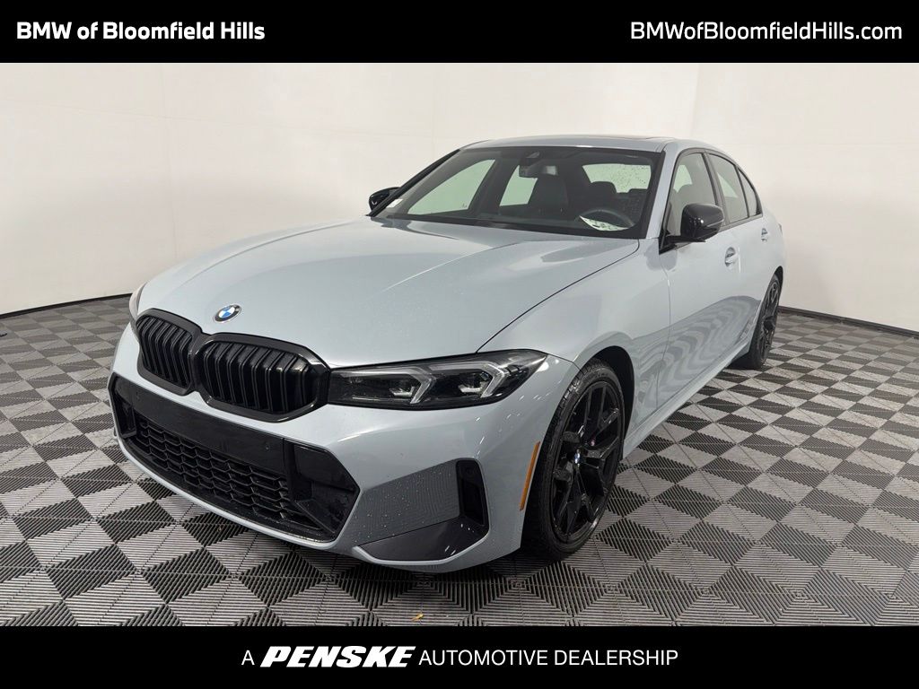 Brooklyn Gray Metallic 2025 BMW 3 Series Sedan All-Wheel Drive 8-Speed Automatic