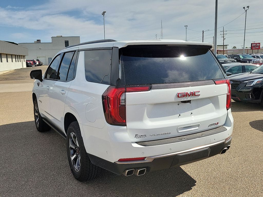 2025 GMC Yukon AT4 Ultimate White at Brown Buick GMC