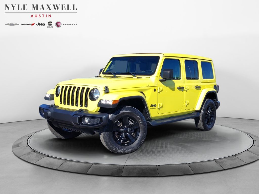 Used Car 2022 Jeep Wrangler  Unlimited Sahara Altitude For Sale Under $40,000 In Austin, Texas