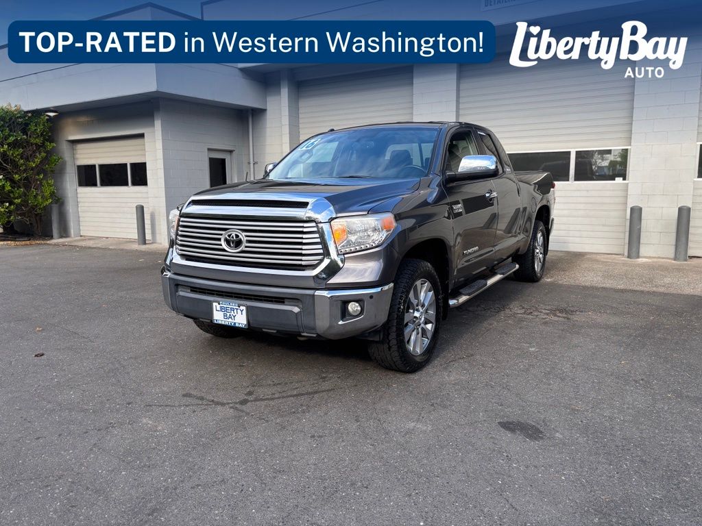 Silver 2016 Toyota Tundra Pickup Truck Four-Wheel Drive 6-Speed Automatic Overdrive