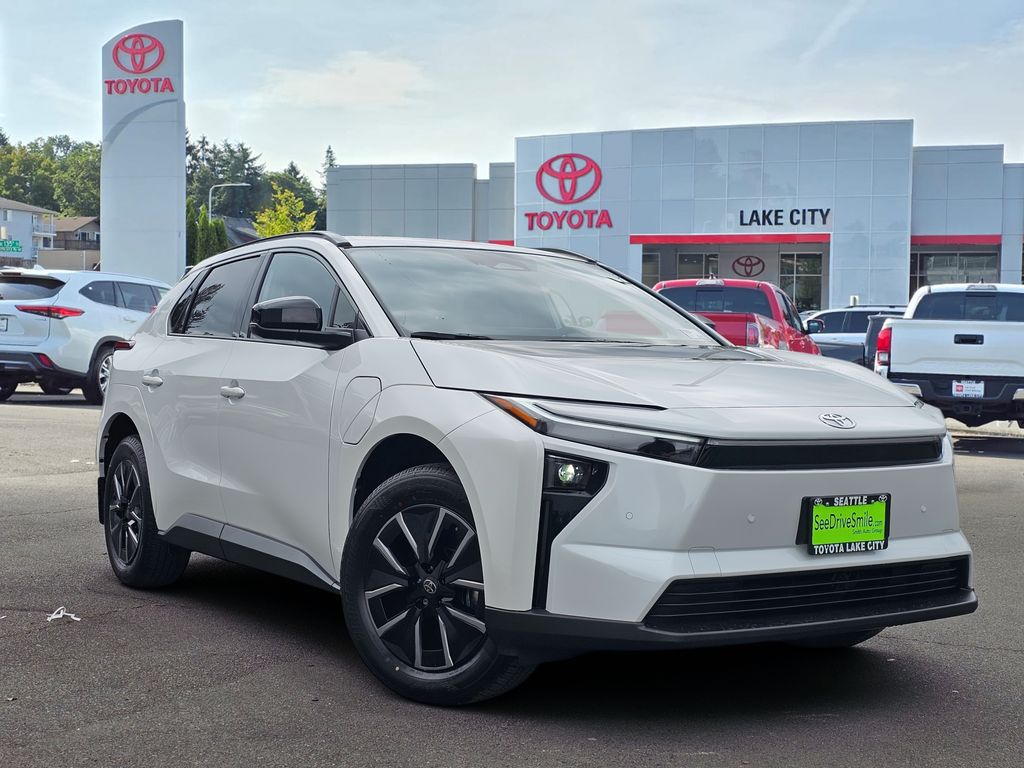 White (Wind Chill Pearl) 2026 Toyota bZ XLE Plus FWD SUV / Crossover Front-Wheel Drive Automatic