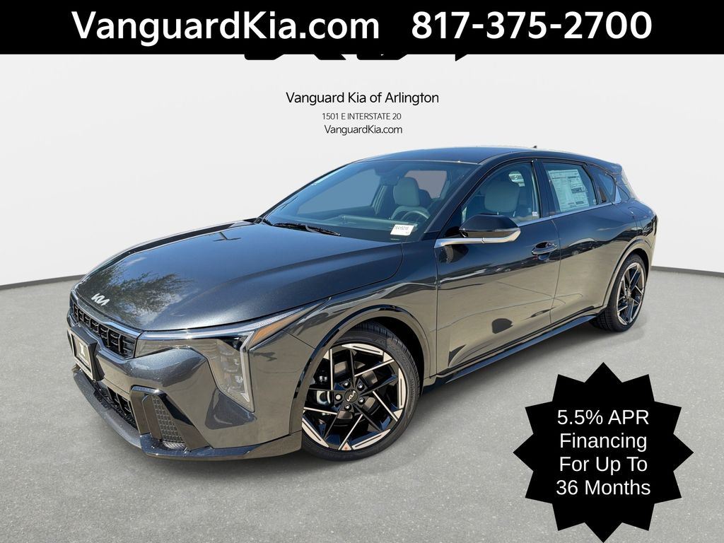 Interstellar Gray 2026 Kia K4 Hatchback Hatchback Front-Wheel Drive Continuously Variable Transmission