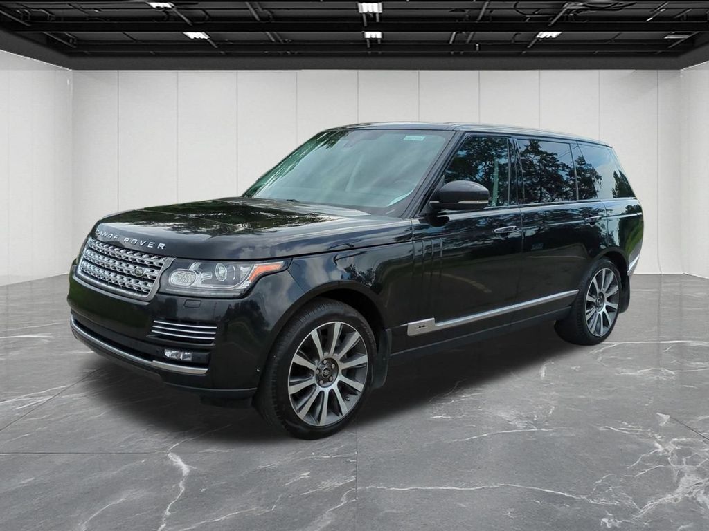 Black 2014 Land Rover Range Rover SUV / Crossover Four-Wheel Drive 8-Speed Automatic