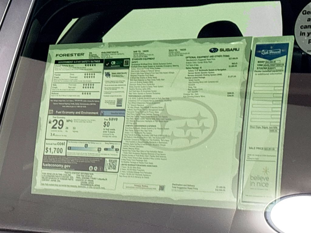 2026 Subaru Forester Limited