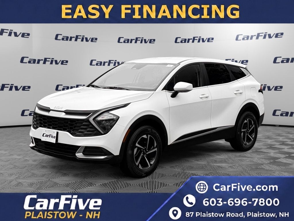 Snow White Pearl 2023 Kia Sportage Hybrid SUV / Crossover All-Wheel Drive 6-Speed Automatic