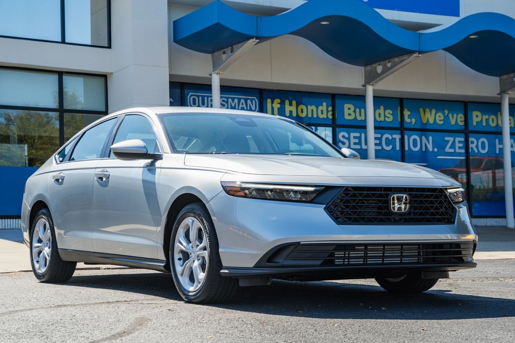 Solar Silver Metallic 2026 Honda Accord Sedan Front-Wheel Drive Continuously Variable Transmission