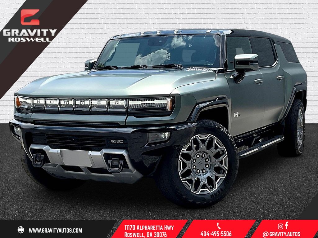 Moonshot Green Matte 2024 GMC Hummer EV SUV SUV / Crossover All-Wheel Drive 1-Speed Automatic
