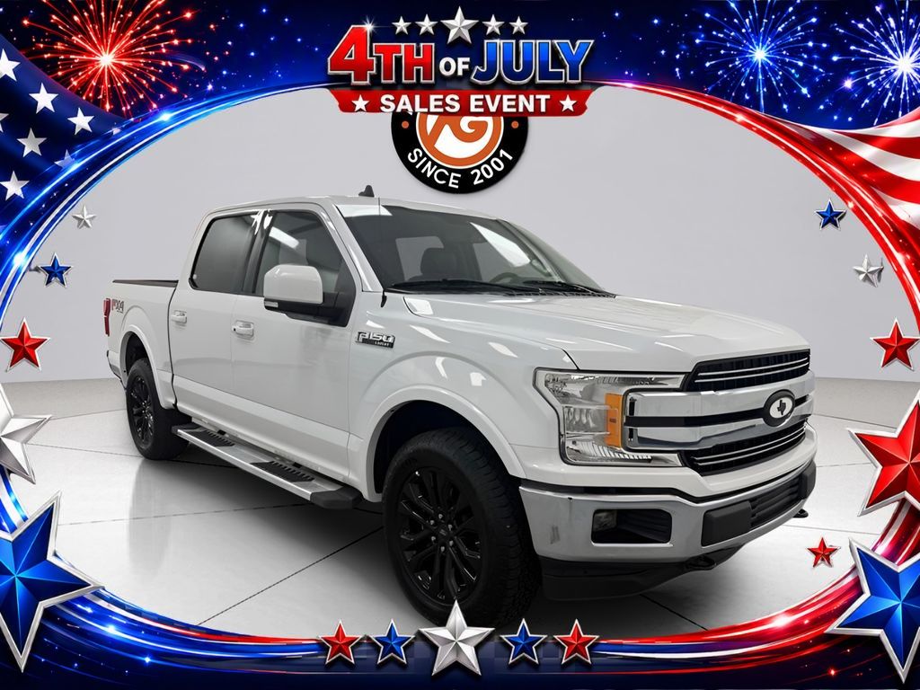 Oxford White 2020 Ford F-150 Pickup Truck Four-Wheel Drive Automatic