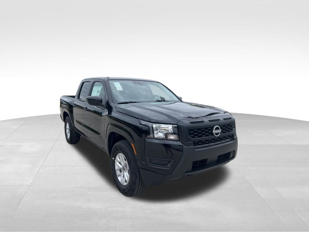 2025 Super Black Nissan Frontier S RWD Truck